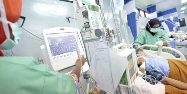 Ilustrasi perawatan di rumah sakit