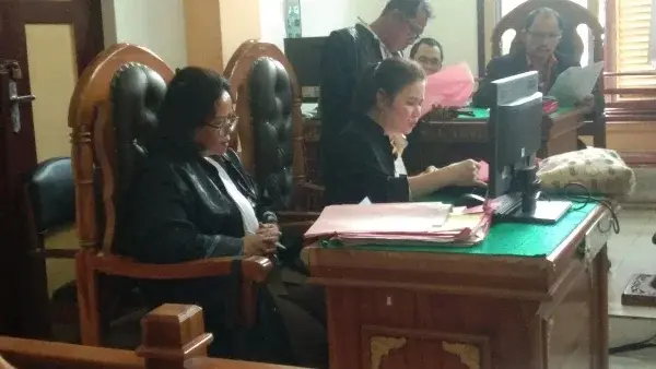 JPU Kejatisu di persidangan 