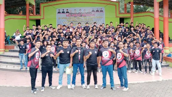 Ratusan relawan Barisan Nasional Bela Ganjar Gelar Deklarasi di Binjai