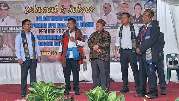 Pelantikan pengurus DPD MAPORINA Kabupaten Simalungun.
