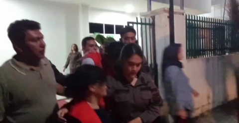 RS, tersangka dugaan korupsi pembuatan Detail Engineering Design (DED) pada Dinas Pendidikan Kota Binjai