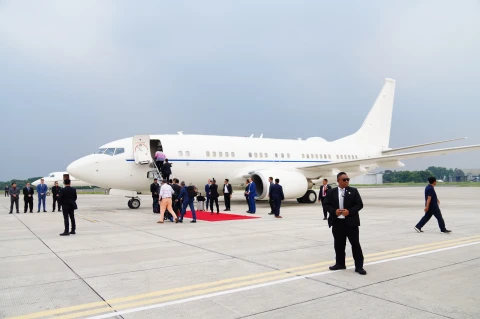 Pengamanan Kepulangan Tamu Negara Pasca Pelantikan Presiden dan Wakil Presiden RI