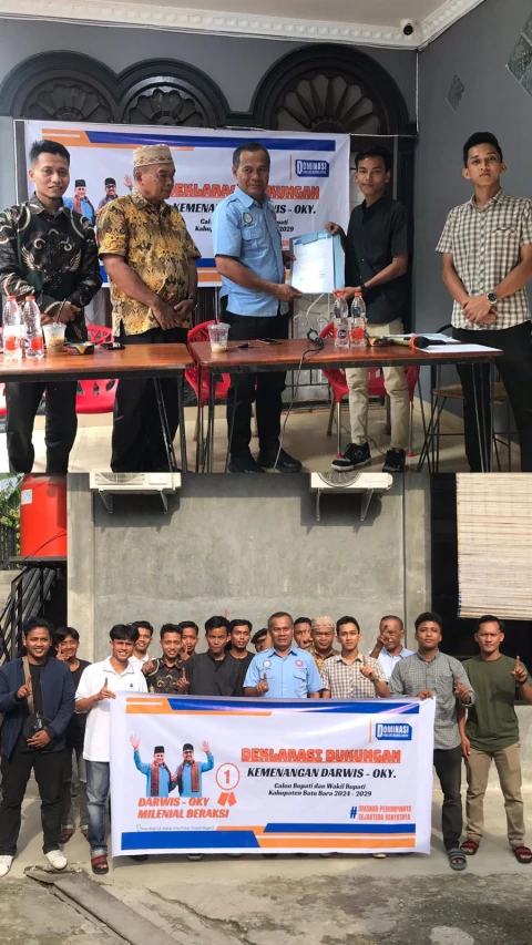 Kampanye pemenangan pasangan Darwis-Oky 