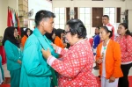 Acara Capping Day Penuh Haru, Wali Kota Siantar Wesly Silalahi Sematkan Selempang dan Bunga Secara Simbolis di Yayasan SMK Kesehatan Trisakti dan Tridarma