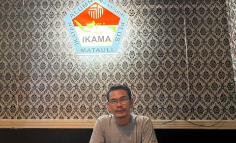 Ketua IKAMA Sibolga-Tapanuli Tengah, Rio Jufriadi Nasution.