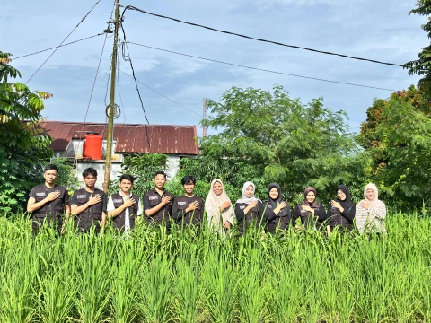 KKN FISIP UNRI dan KWT Cemara, Bersinergi Bangun Ketahanan Pangan