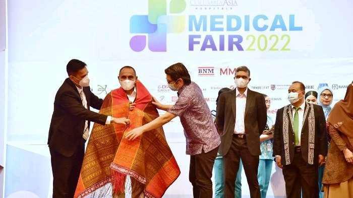 Edy Rahmayadi Hadiri Medical Fair 2022 di Medan
