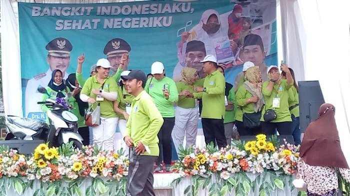 Peringatan Hari Kesehatan Nasional di lapangan Merdeka Binjai