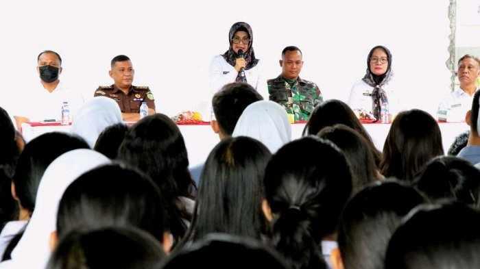 Wali Kota Pematang Siantar isi pembinaan ideologi Pancasila kepada para pelajar 