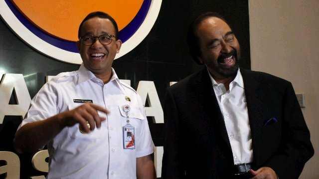 Surya Paloh mendeklarasikan Anies sebagai Capres partai Nasdem di Pilpres 2024