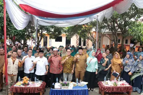 Kunjungan Tim Kemensesneg RI Sekretariat Wakil Presiden di Sergai