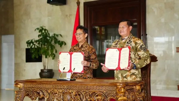Panglima TNI dan Menkes RI Tandatangani MoU Sinergitas Penyelenggaraan Kerjasama Kesehatan