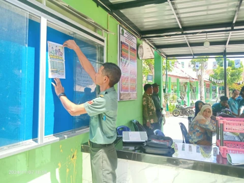 Kampanye Penerimaan Calon Bintara (Caba) PK Reguler Gelombang II TA 2024.