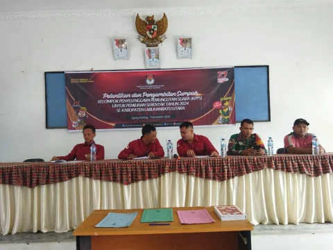 Pelantikan Anggota KPPS