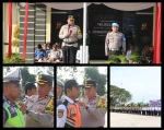 Menjaga Kamseltibcarlantas, Wakapolres Sergai Gelar Ops Zebra Toba 2025