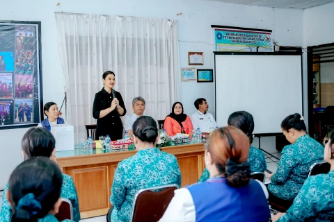 PKK Sumut Gelar Sosialisasi Kanker Serviks di Taput, Ajak Kaum Bapak Berperan Aktif