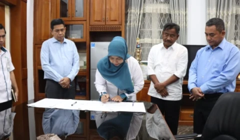 Walikota Binjai Tanda Tangani MoU dengan BPJS Ketenagakerjaan untuk Perlindungan Pekerja Rentan