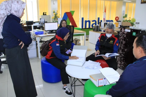 Penggeledahan kantor PT Inalum