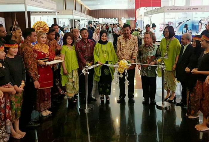 Peresmian pembukaan International Dental Conference of Sumatera Utara (IDCSU) 2017