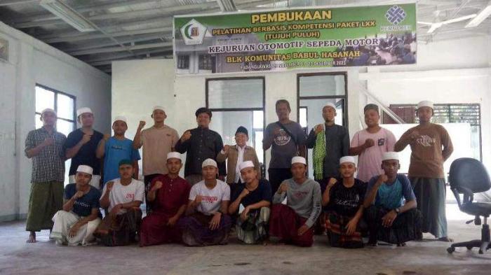 Disnaker Palas Kunjungi BLK Ponpes Babul Hasanah