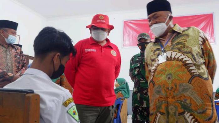 Tinjau Vaksinasi Kerjasama BIN - MABMI, Kabinda Sumut Targetkan 100 Ribu Dosis Di Bulan Desember