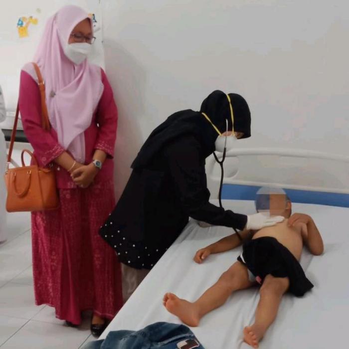 RH, Anak 7 Tahun Korban KDRT di Paluta Jalani Pemeriksaan Kesehatan