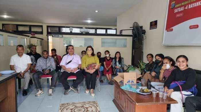 Pelaksanaan vaksinasi di Biddokkes Polda Sumut 