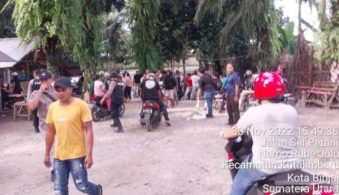Gerebek kampung narkoba di pinggiran kota Binjai 