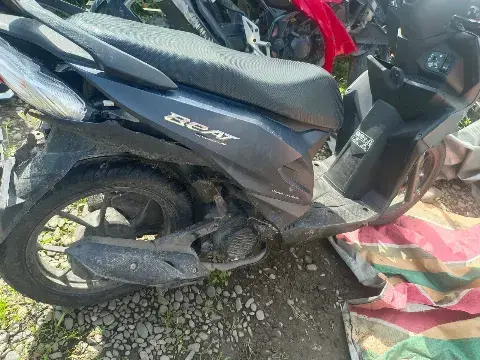 Sepeda motor korban 