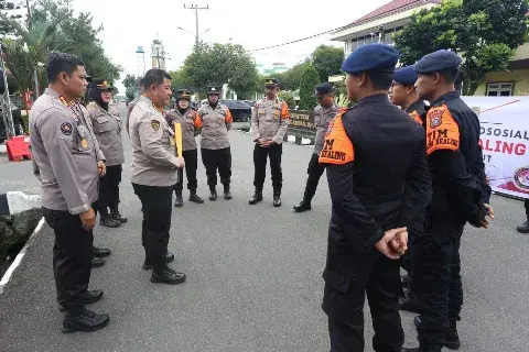 Polda Sumut Turunkan Tim Trauma Healing ke Humbahas