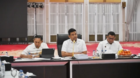 Bobby Nasution Laporkan 648 Unit Huntap Sudah Groundbreaking Pascabanjir dan Longsor di Sumut