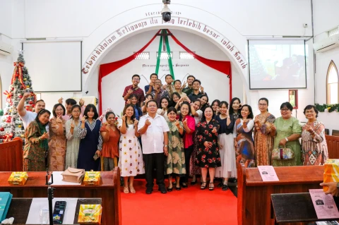 Ibadah Minggu di GPIB Maranatha, Wali Kota Wesly Silalahi Sampaikan Prestasi Kota Toleransi, Hingga Pemfungsian Terminal Tanjung Pinggir