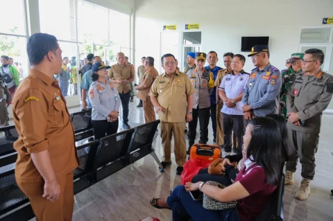 Jelang Nataru, Wali Kota Wesly Silalahi Forkopimda Siantar Monitoring Pos Pam, Pos Yan, Terminal Tanjung Pinggir, dan Ring Road