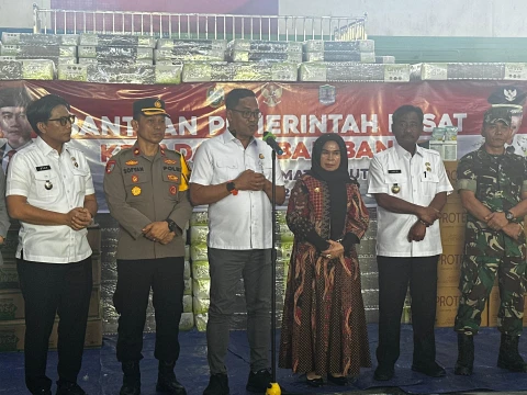 Kawal Penyaluran Bantuan Pemerintah Pusat, Kajari Binjai: Kami Hadir Bukan Hanya Menegakkan Hukum & keadilan