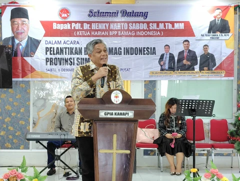 Pelantikan Pengurus BAMAG Sumut dan Penyaluran Bantuan Korban Banjir, Perwujudan Kasih Tuhan