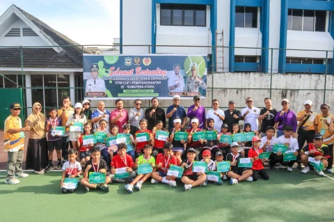 Final Tennis Kejuaraan Junior, Ketua PELTI Siantar Apresiasi Pemko dan KONI Siantar: Sudah 8 Tahun Tennis Vakum